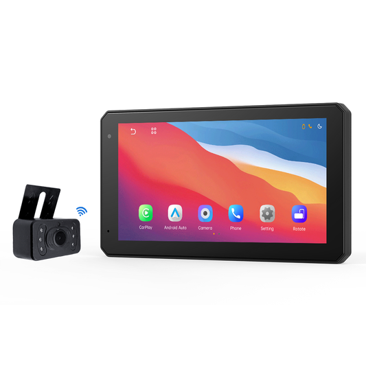 6.1 inches CarPlay Screen with Wireless Backup Camera
